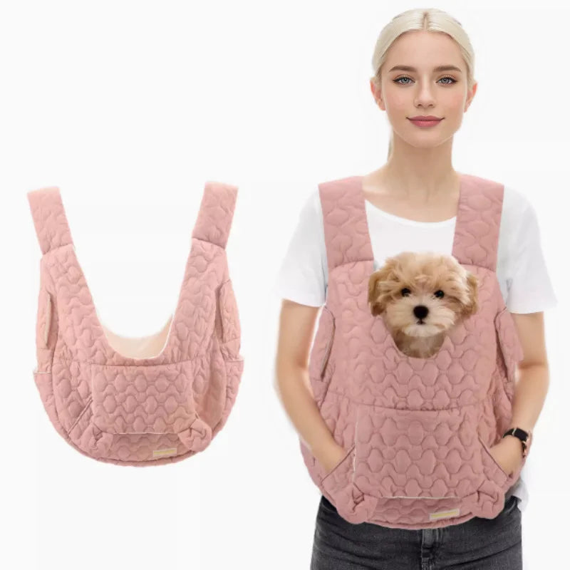 Sac-à-dos-rose-de poitrine XL