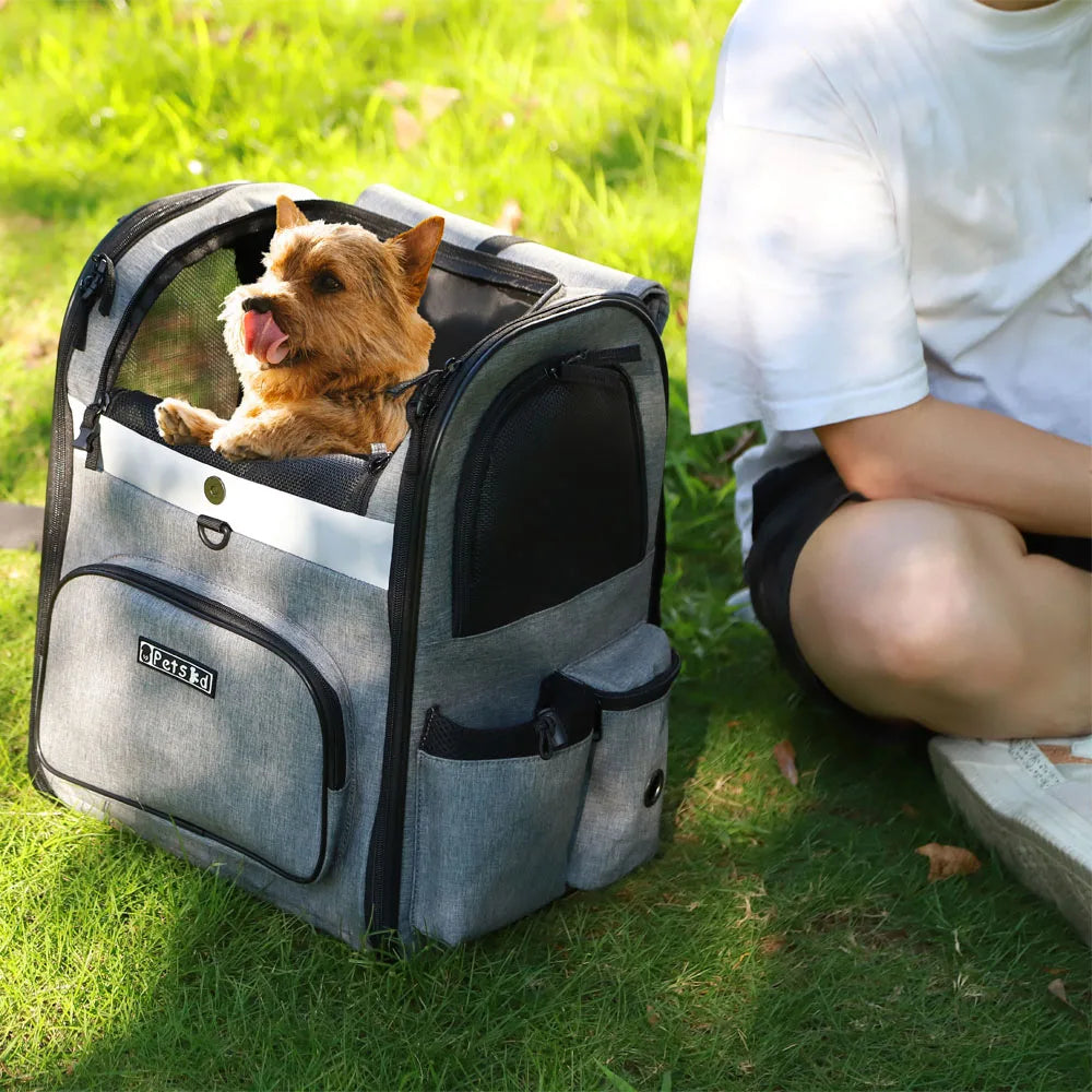 đ DĂ©couvrez notre sac Ă dos pour chien ultra-sĂ©curisĂ© et libĂ©rez vos aventures Ă deux. Emmenez votre compagnon partout sans stress !