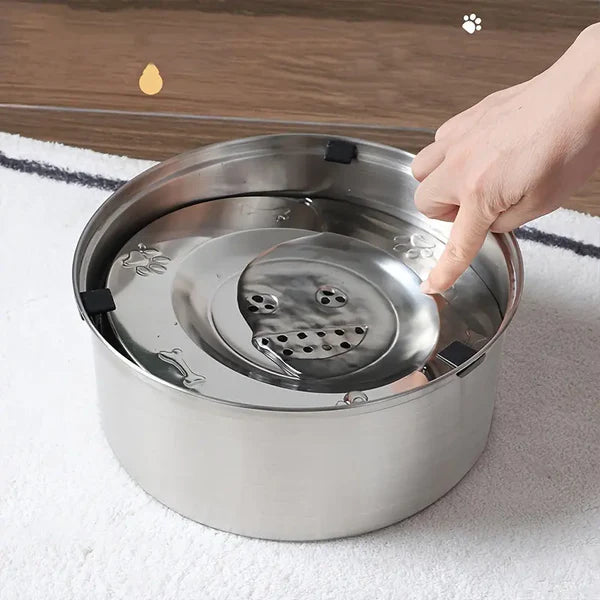 🐶Bol d'alimentation en eau antidérapant pour chiens : hydratation optimale et propreté assurée. La solution idéale pour garder votre chien bien hydraté