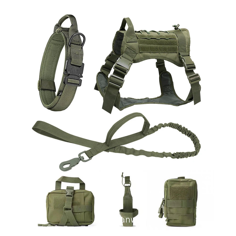 🐕 Découvrez notre harnais pour chien militaire ultra-résistant. Confort et sécurité garantis pour votre compagnon lors de toutes vos aventures !