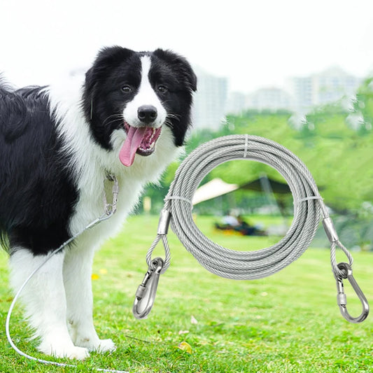 🐕 Découvrez notre laisse pour chien robuste résistant jusqu'à 75kg ! Garantie sécurité et liberté pour votre compagnon de 3 à 30m. Commandez dès maintenant !