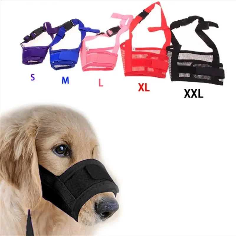 🐕 Découvrez notre muselière pour chien respirante et ajustable. Promenez votre compagnon en toute sérénité sans compromettre son confort respiratoire !