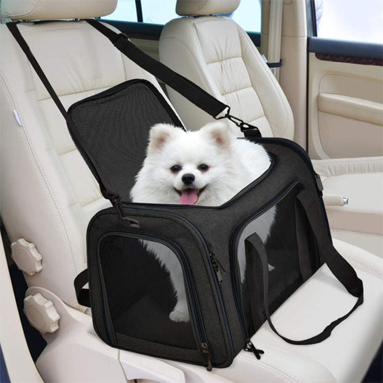 đ Voyagez en toute sĂ©rĂ©nitĂ© avec votre compagnon Ă  quatre pattes DĂ©couvrez notre Sac de transport pour chien innovant, conçu pour offrir confort et sĂ©curitĂ©