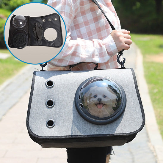🎒 Voyagez partout avec votre animal grâce au sac à dos PETCUTE ! Confortable, sécurisé et adapté aux voyages en avion. Découvrez la liberté de ne plus jamais l…