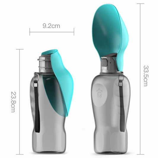 🐕 Fini les flaques d'eau boueuse, grâce à notre bouteille d'eau portable, vous n'aurez plus de problème de santé pour votre chien bien aimer 