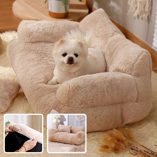  🐕Canapé apaisant de luxe pour animaux. Votre animal mérite-t-il le meilleur confort pour ses moments de repos ?  L'alliance parfaite entre douceur et sécurité  
