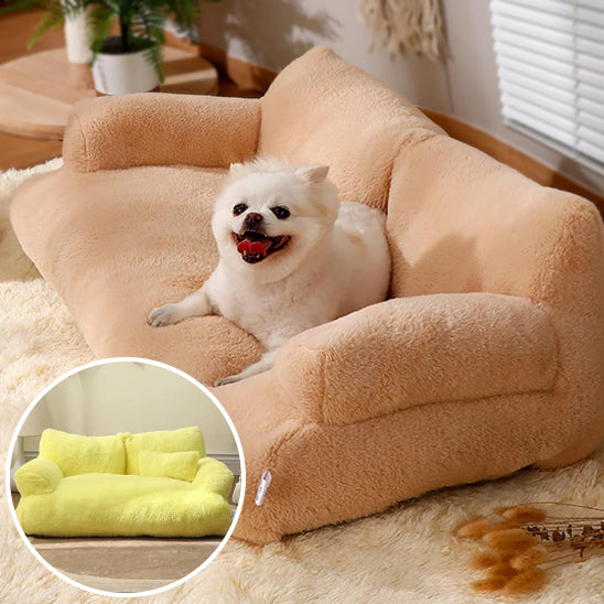  🐕Canapé apaisant de luxe pour animaux. Votre animal mérite-t-il le meilleur confort pour ses moments de repos ?  L'alliance parfaite entre douceur et sécurité  