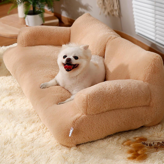  🐕Canapé apaisant de luxe pour animaux. Votre animal mérite-t-il le meilleur confort pour ses moments de repos ?  L'alliance parfaite entre douceur et sécurité  