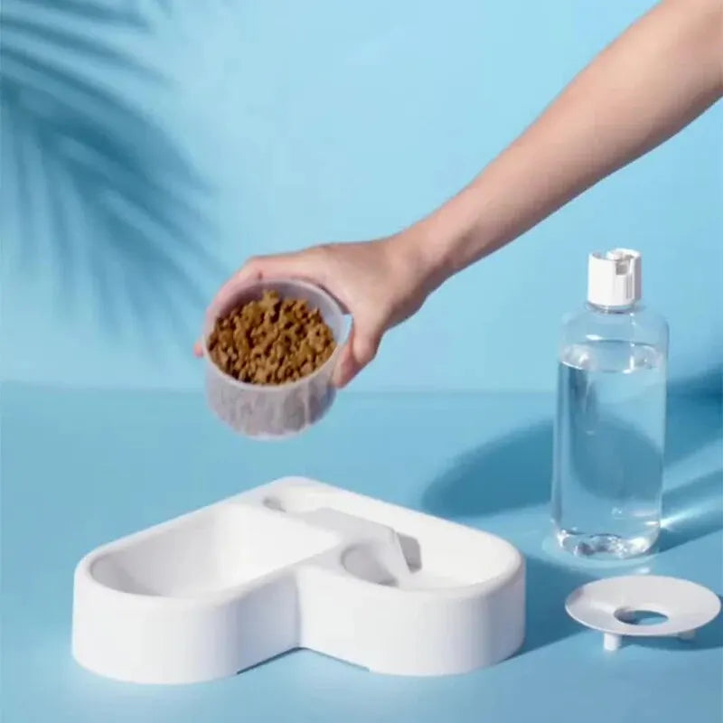 🐕Distributeur d'eau 2 en 1 : la solution innovante pour vos animaux de compagnie révolutionne la faciliter quotidienne des propriétaires d'animaux de compagnie 