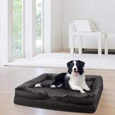 🐕Douceur et sécurité pour votre compagnon Notre Grand lit pour chien en peluche combine douceur,     pour garantir à votre animal un sommeil profond et réparateur. 
