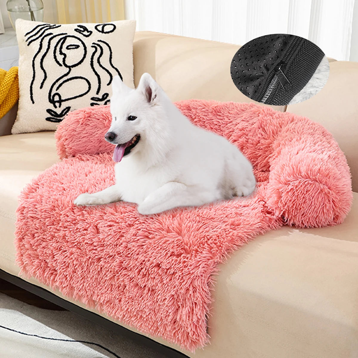🐕 Offrez à votre chien un confort inégalé avec notre lit pour chien de qualité supérieure. Protégez vos meubles et chouchoutez votre fidèle compagnon !