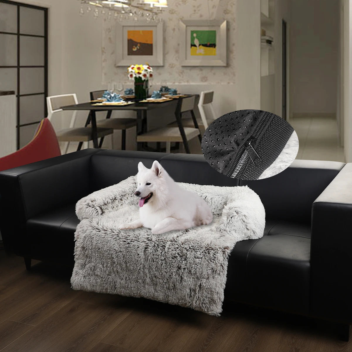 🐕 Offrez à votre chien un confort inégalé avec notre lit pour chien de qualité supérieure. Protégez vos meubles et chouchoutez votre fidèle compagnon !